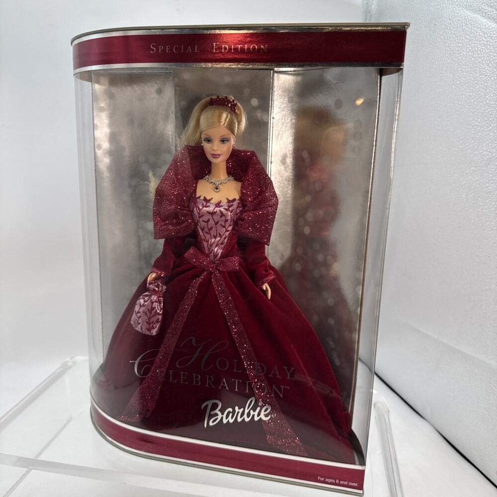 2002 Holiday Celebration Barbie Doll Special Edition Mattel 56209 NEW